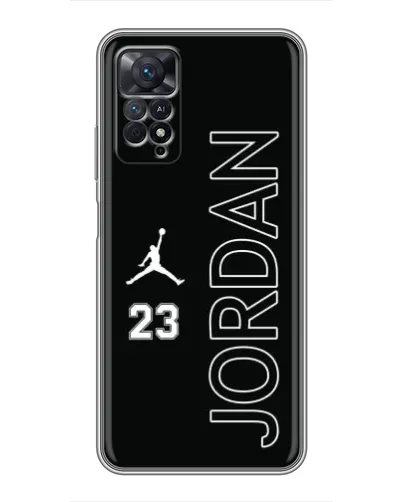 Чехол для Xiaomi Redmi Note 11 Pro с картинкой «Jordan Vertical»