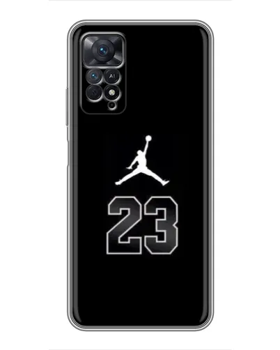 Чехол для Xiaomi Redmi Note 11 Pro с картинкой «Jordan Flight 23»