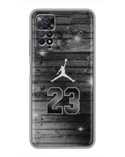 Чехол для Xiaomi Redmi Note 11 Pro с картинкой «Jordan Carbon 23»
