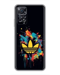 Чехол для Xiaomi Redmi Note 11 Pro с картинкой «Adidas Splash» Чехол для Xiaomi Redmi Note 11 Pro с картинкой «Adidas Splash»