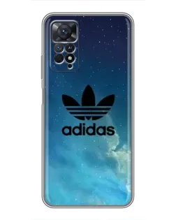 Чехол для Xiaomi Redmi Note 11 Pro с картинкой «Adidas Stone Logo»