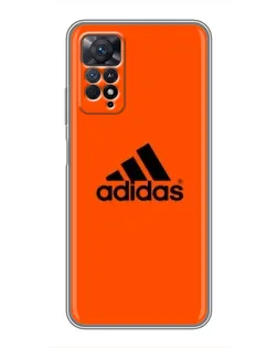 Чехол для Xiaomi Redmi Note 11 Pro с картинкой «Adidas Ukraine»