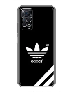 Чехол для Xiaomi Redmi Note 11 Pro с картинкой «Adidas с диагональными полосами»
