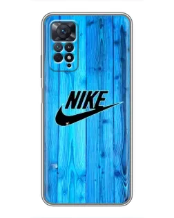 Чехол для Xiaomi Redmi Note 11 Pro с картинкой «Голубое дерево Nike»