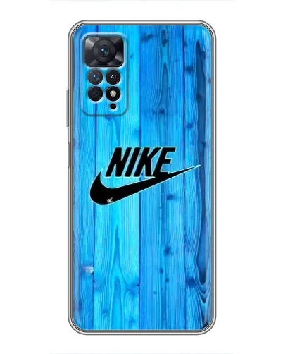 Чехол для Xiaomi Redmi Note 11 Pro с картинкой «Голубое дерево Nike»