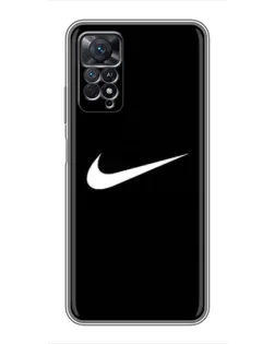 Чохол для Xiaomi Redmi Note 11 Pro з картинкою «Мінімалістичний Найк»