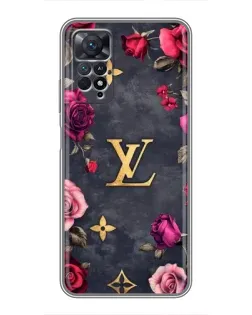 Чехол для Xiaomi Redmi Note 11 Pro с картинкой «Цветочный Louis Vuitton» Чехол для Xiaomi Redmi Note 11 Pro с картинкой «Цветочный Louis Vuitton»