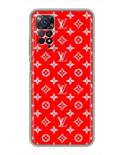 Чехол для Xiaomi Redmi Note 11 Pro с картинкой «Яркий паттерн LV»