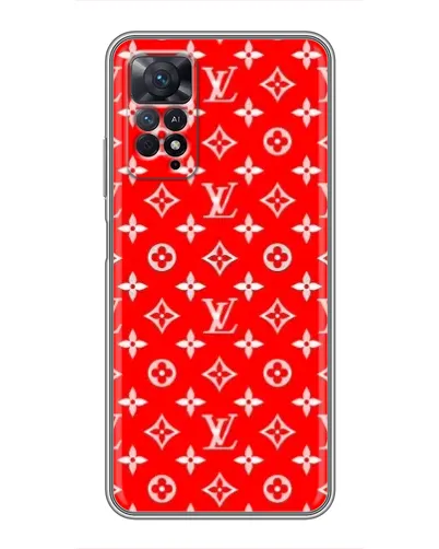 Чехол для Xiaomi Redmi Note 11 Pro с картинкой «Яркий паттерн LV»