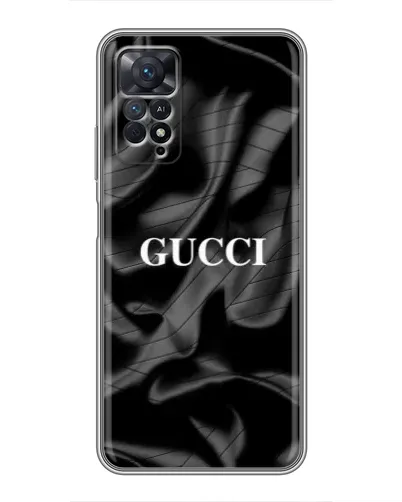 Чехол для Xiaomi Redmi Note 11 Pro с картинкой «Gucci — шелковые волны»