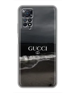 Чехол для Xiaomi Redmi Note 11 Pro с картинкой «Gucci — морской прибой»