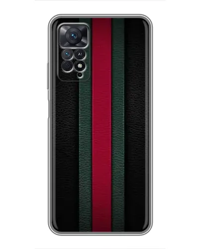Чехол для Xiaomi Redmi Note 11 Pro с картинкой «Gucci — неоновая линия»