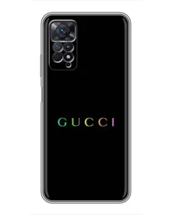 Чохол для Xiaomi Redmi Note 11 Pro з картинкою «Gucci — неоновий мінімалізм» Чохол для Xiaomi Redmi Note 11 Pro з картинкою «Gucci — неоновий мінімалізм»