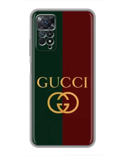 Чохол для Xiaomi Redmi Note 11 Pro з картинкою «Gucci — темно-зелений градієнт» Чохол для Xiaomi Redmi Note 11 Pro з картинкою «Gucci — темно-зелений градієнт»