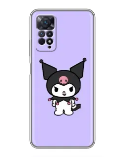 Чехол для Xiaomi Redmi Note 11 Pro с картинкой «Kuromi — нежный фиолетовый» Чехол для Xiaomi Redmi Note 11 Pro с картинкой «Kuromi — нежный фиолетовый»