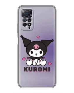 Чехол для Xiaomi Redmi Note 11 Pro с картинкой «Kuromi — фиолетовый арт» Чехол для Xiaomi Redmi Note 11 Pro с картинкой «Kuromi — фиолетовый арт»