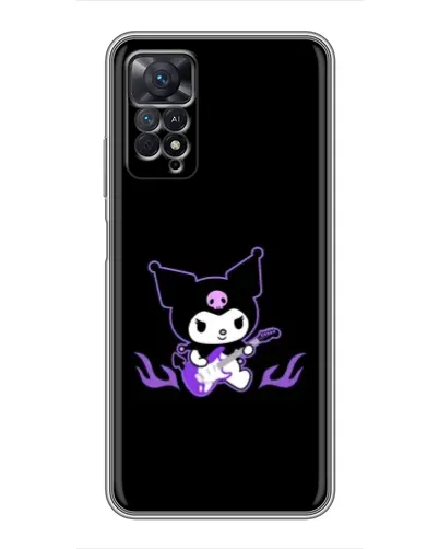 Чехол для Xiaomi Redmi Note 11 Pro с картинкой «Электрическая Kuromi»