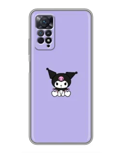 Чехол для Xiaomi Redmi Note 11 Pro с картинкой «Kuromi — фиолетовый минимализм» Чехол для Xiaomi Redmi Note 11 Pro с картинкой «Kuromi — фиолетовый минимализм»