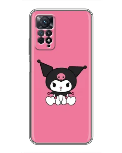 Чехол для Xiaomi Redmi Note 11 Pro с картинкой «Хмурая Kuromi»