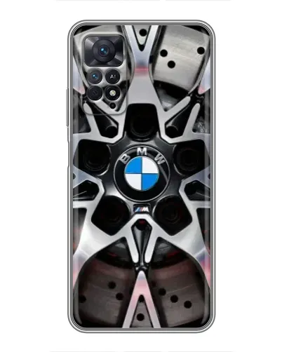Чехол для Xiaomi Redmi Note 11 Pro с картинкой «BMW — деталь диска»