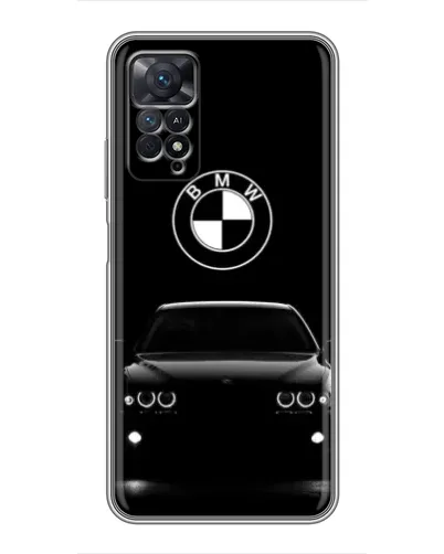 Чехол для Xiaomi Redmi Note 11 Pro с картинкой «BMW — взгляд из темноты»