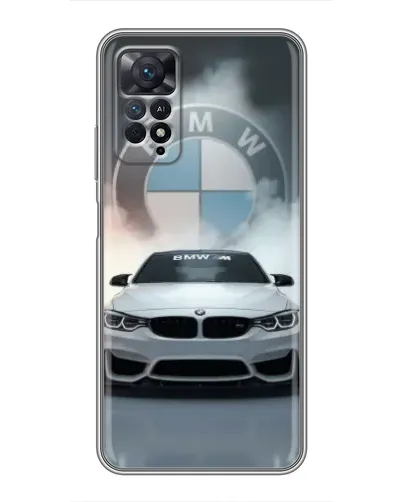 Чохол для Xiaomi Redmi Note 11 Pro з картинкою «BMW в білому диму» Чохол для Xiaomi Redmi Note 11 Pro з картинкою «BMW в білому диму»