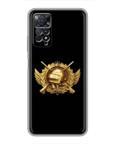 Чехол для Xiaomi Redmi Note 11 Pro с картинкой «PUBG — оранжевый градиент» Чехол для Xiaomi Redmi Note 11 Pro с картинкой «PUBG — оранжевый градиент»