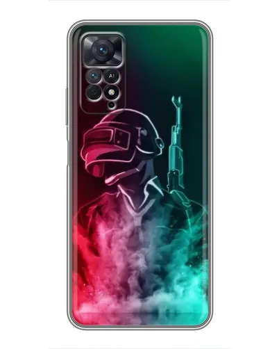 Чехол для Xiaomi Redmi Note 11 Pro с картинкой «PUBG — огненный воин» Чехол для Xiaomi Redmi Note 11 Pro с картинкой «PUBG — огненный воин»