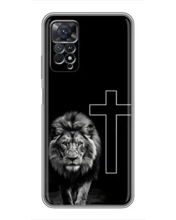 Чехол для Xiaomi Redmi Note 11 Pro с картинкой «Лев и Крест» Чехол для Xiaomi Redmi Note 11 Pro с картинкой «Лев и Крест»