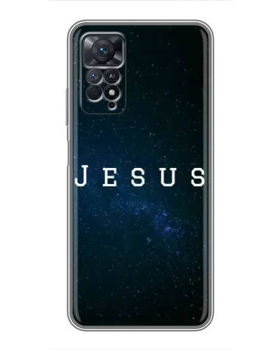 Чехол для Xiaomi Redmi Note 11 Pro с картинкой «Звездное небо Jesus»