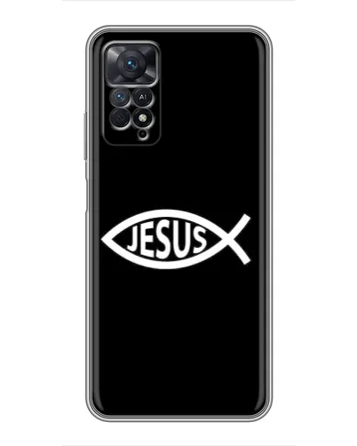 Чехол для Xiaomi Redmi Note 11 Pro с картинкой «Классический Jesus»