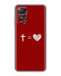 Чохол для Xiaomi Redmi Note 11 Pro з картинкою «Рівняння любові» Чохол для Xiaomi Redmi Note 11 Pro з картинкою «Рівняння любові»