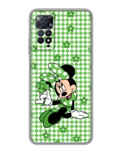 Чехол для Xiaomi Redmi Note 11 Pro с картинкой «Mickey в клетку»