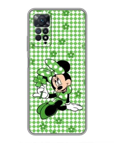 Чехол для Xiaomi Redmi Note 11 Pro с картинкой «Mickey в клетку»
