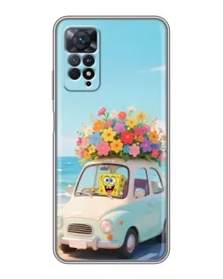 Чехол для Xiaomi Redmi Note 11 Pro с картинкой «Автомобильное путешествие»