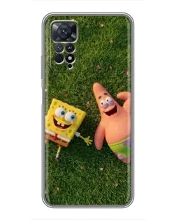 Чохол для Xiaomi Redmi Note 11 Pro з картинкою «Друзі на галявині»