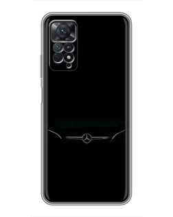 Чехол для Xiaomi Redmi Note 11 Pro с картинкой «Mercedes Stealth Look»