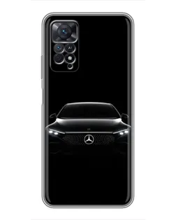 Чехол для Xiaomi Redmi Note 11 Pro с картинкой «Mercedes Vision — концепт»