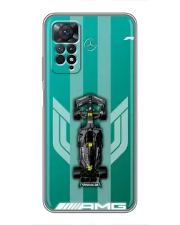 Чехол для Xiaomi Redmi Note 11 Pro с картинкой «Mercedes AMG Petronas»