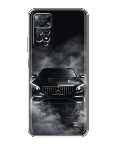 Чехол для Xiaomi Redmi Note 11 Pro с картинкой «Mercedes в дыму»