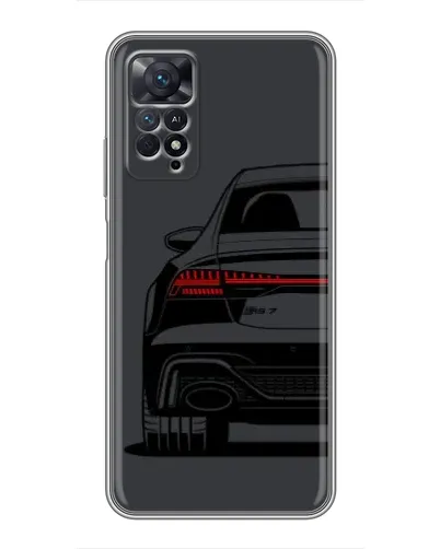 Чехол для Xiaomi Redmi Note 11 Pro с картинкой «Задняя часть Audi — арт»