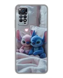 Чехол для Xiaomi Redmi Note 11 Pro с картинкой «Плюшевые Стич Ангел» Чехол для Xiaomi Redmi Note 11 Pro с картинкой «Плюшевые Стич Ангел»