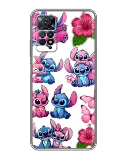 Чехол для Xiaomi Redmi Note 11 Pro с картинкой «Стикеры Stitch и Angel» Чехол для Xiaomi Redmi Note 11 Pro с картинкой «Стикеры Stitch и Angel»