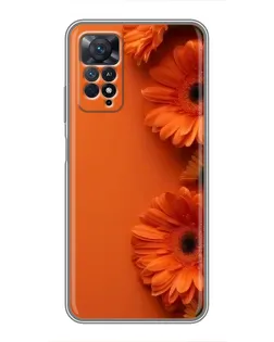 Чохол для Xiaomi Redmi Note 11 Pro з картинкою «Помаранчеві гербери» Чохол для Xiaomi Redmi Note 11 Pro з картинкою «Помаранчеві гербери»