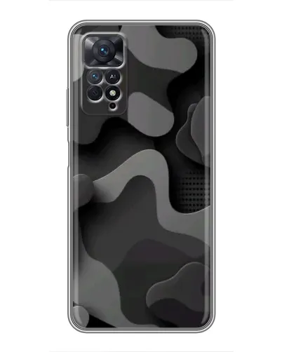 Чехол для Xiaomi Redmi Note 11 Pro с картинкой «Темный абстрактный камуфляж»