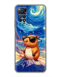 Чехол для Xiaomi Redmi Note 11 Pro с картинкой «Капибара Ван Гога» Чехол для Xiaomi Redmi Note 11 Pro с картинкой «Капибара Ван Гога»