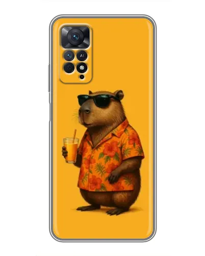 Чехол для Xiaomi Redmi Note 11 Pro с картинкой «Капибара на отдыхе» Чехол для Xiaomi Redmi Note 11 Pro с картинкой «Капибара на отдыхе»
