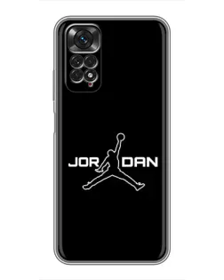 Чохол для Xiaomi Redmi Note 11 / 11s з картинкою «Nike Pink Swirl»