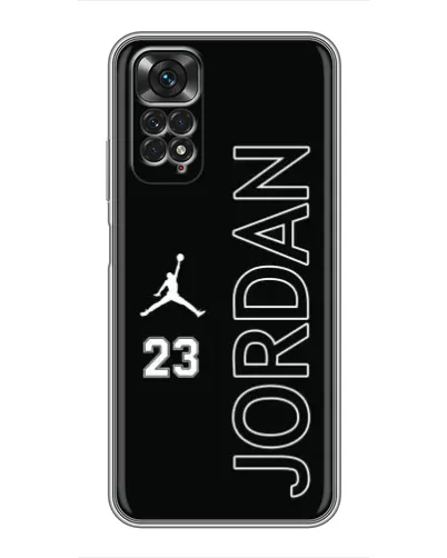 Чехол для Xiaomi Redmi Note 11 / 11s с картинкой «Jordan Vertical»