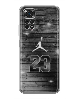 Чехол для Xiaomi Redmi Note 11 / 11s с картинкой «Jordan Carbon 23»